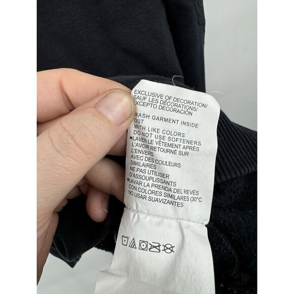 Under Armour Project Rock Respect Hooded Sweatshirt Men Small Black Hoodie - Picture 6 of 10